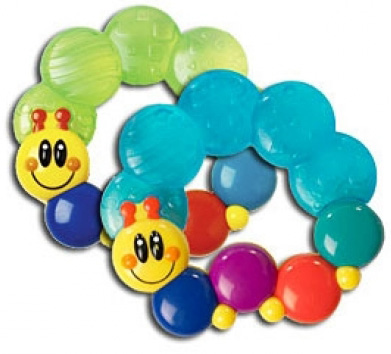 Baby Einstein by Bright Starts Zvečka i bebi glodalica Gusenica - dodatni pogled