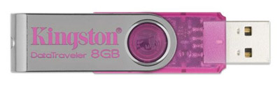 Kingston USB Flash Memorija DT101N/8GB pink - dodatni pogled
