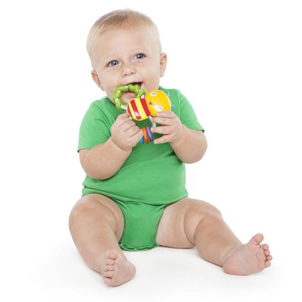 Bright Starts Zvečka i glodalica za zubiće Pčela - dodatni pogled