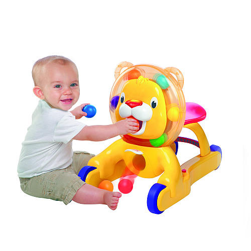 Bright Starts 3u1  Hodalica - Guralica - Aktiviti tabla Lav - dodatni pogled