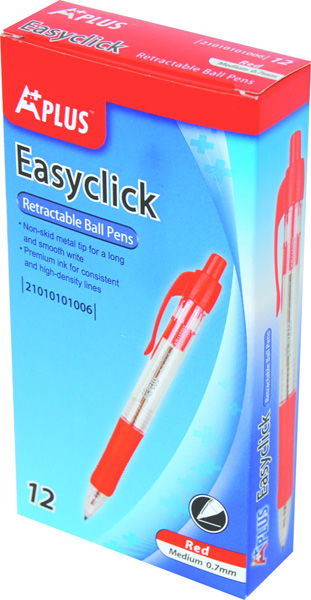 Hemijska olovka W-2 PKB10100 0.7 mm 12 komada crvena 08HB10D - dodatni pogled