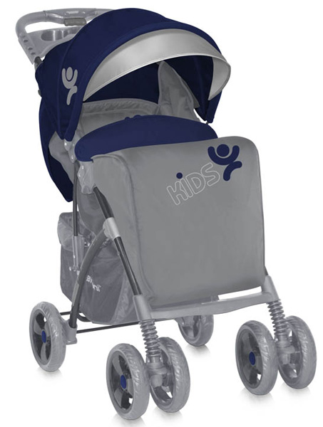 Bertoni Lorelli Kolica Rio sa zimskom navlakom Blue Grey 10020671457 - dodatni pogled