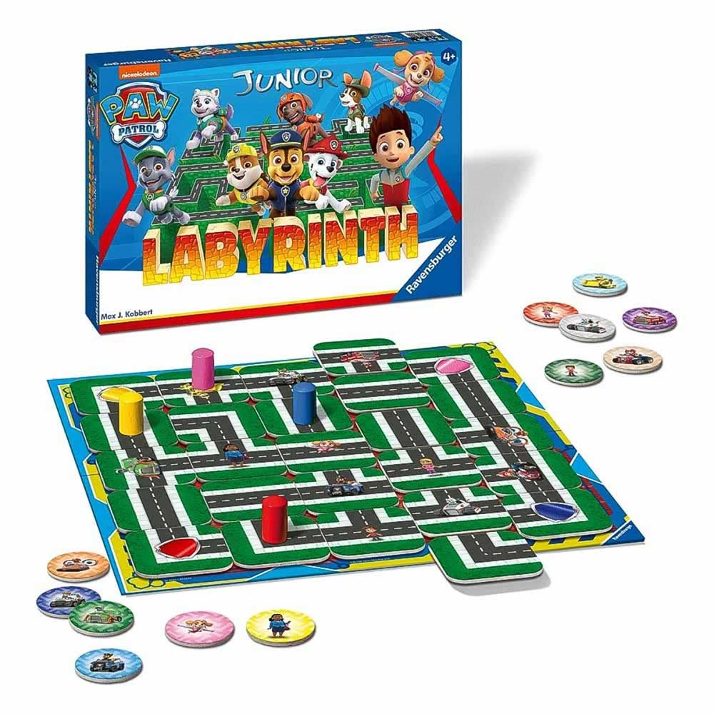Društvena igra Lavirint Junior Patrolne šape Ravensburger 20799 - dodatni pogled