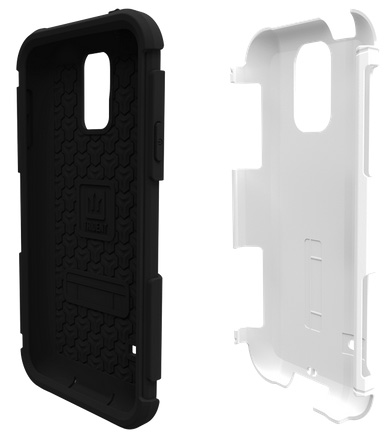 Zaštitna maska za Samsung Galaxy S5 Trident Aegis bela - dodatni pogled