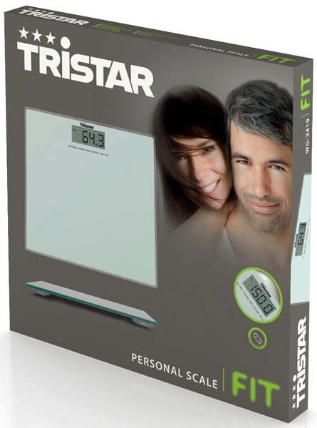 Vaga za merenje telesne mase Tristar WG-2419 - dodatni pogled