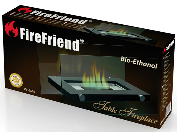 Stoni kamin na bio-etanol Tristar FireFriend DF-6502 - dodatni pogled