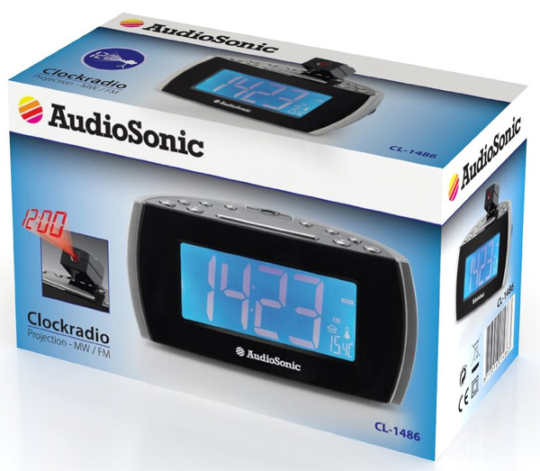 Radio sat sa projektorom Tristar Audiosonic CL-1486 - dodatni pogled