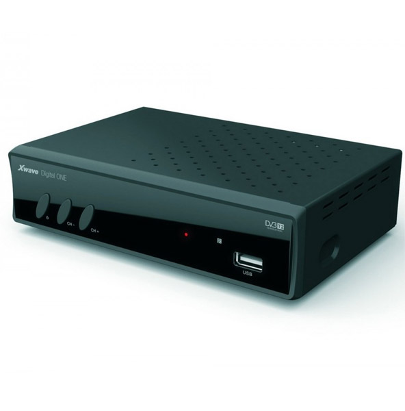 Set Top Box prijemnik digitalnog TV signala DVB-T2 Xwave Digital One - dodatni pogled