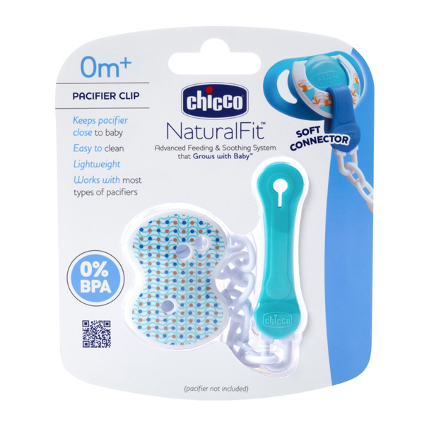 Chicco Lančić za lažu Natural Fit, plavi 00004083000000 - dodatni pogled