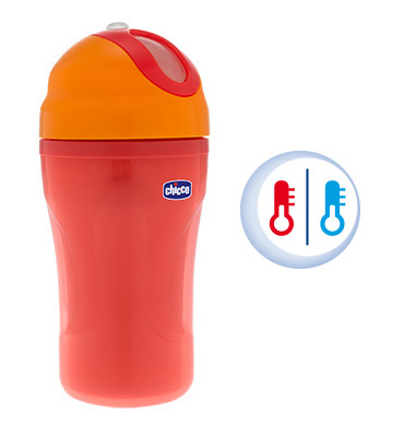 Chicco Čaša za piće sa slamčicom 18m+, crvena 00006825700000 - dodatni pogled