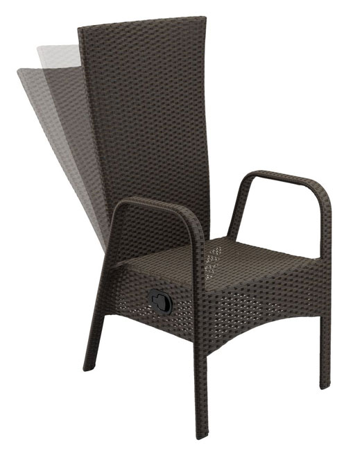 Baštenska stolica Neos - dodatni pogled