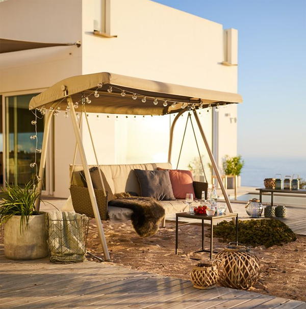 Baštenska ljuljaška Parisienne - dodatni pogled