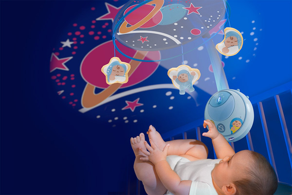 Chicco Muzička vrteška za krevetac Magične plave zvezde 00002429200000 - dodatni pogled