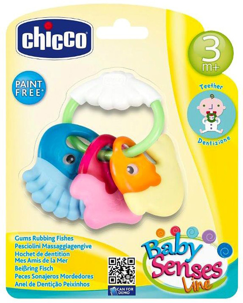 Chicco Glodalica za nicanje zubića Ribice 00005956000000 - dodatni pogled