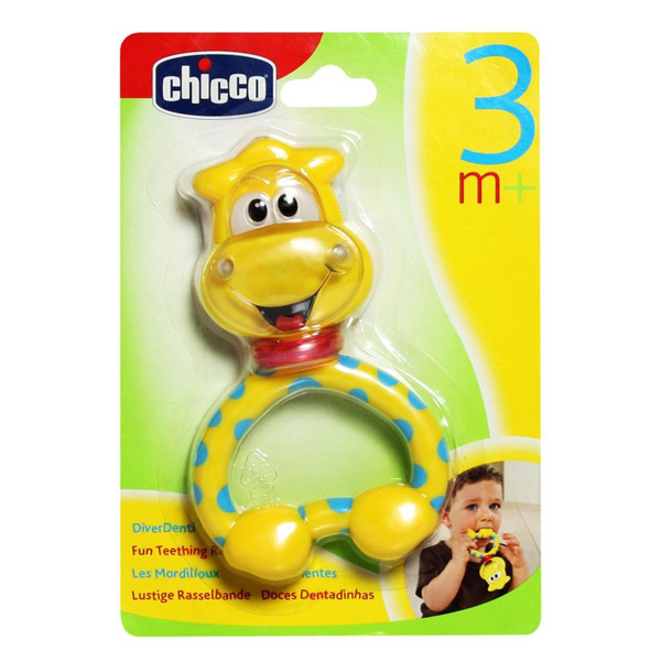 Chicco Zvečka i bebi glodalica Žirafa 00061412000000 - dodatni pogled