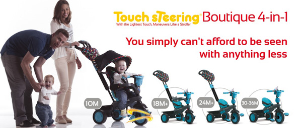 SmarTrike Dečji tricikl Boutique Red - dodatni pogled