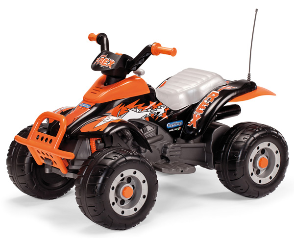 Peg Perego Kvad na akumulator Corral T-Rex nero/arancio IGOR0066 - dodatni pogled