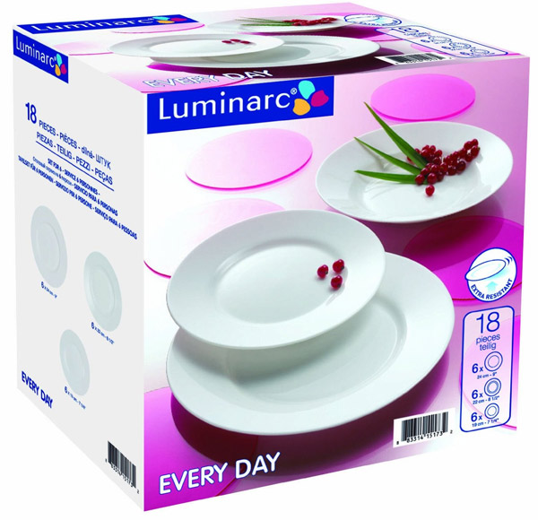 Servis za ručavanje Luminarc Everyday G0566 18 delova 115039 - dodatni pogled