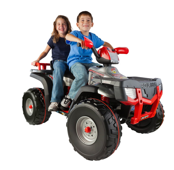 Peg Perego Kvad motor dvosed na akumulator Polaris Sportsman 850 Silver  IGOD05180 - dodatni pogled