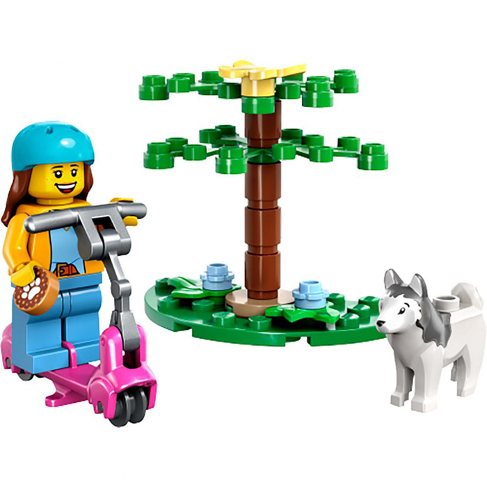 LEGO® City Kocke Park za pse i trotinet 30639 - dodatni pogled