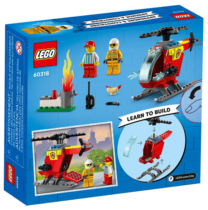 LEGO® City Kocke Vatrogasni helikopter 60318 - dodatni pogled
