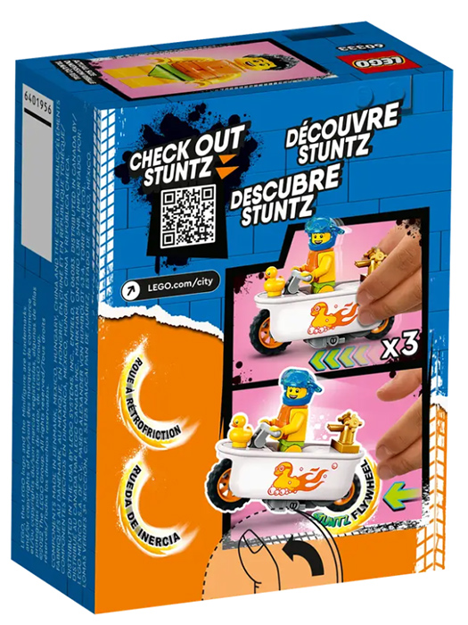 LEGO® City Kocke Stuntz Akrobatski motor kada 60333 - dodatni pogled