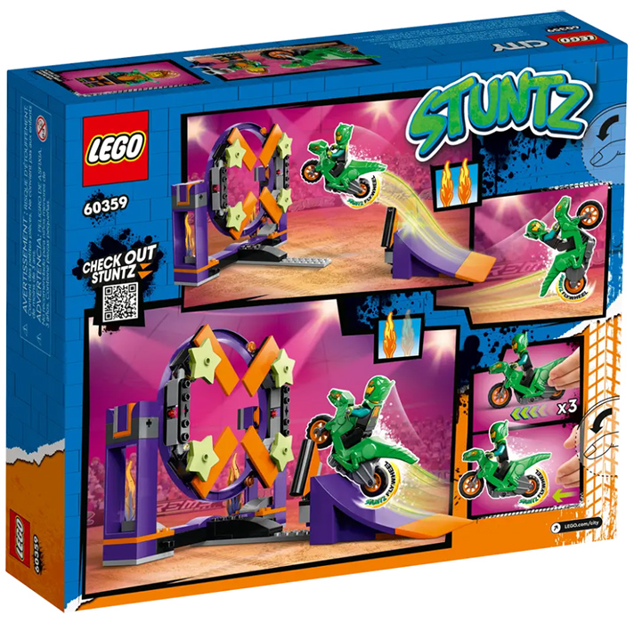 LEGO® City Kocke Stuntz Rampa za zakucavanje sa obručem 60359 - dodatni pogled