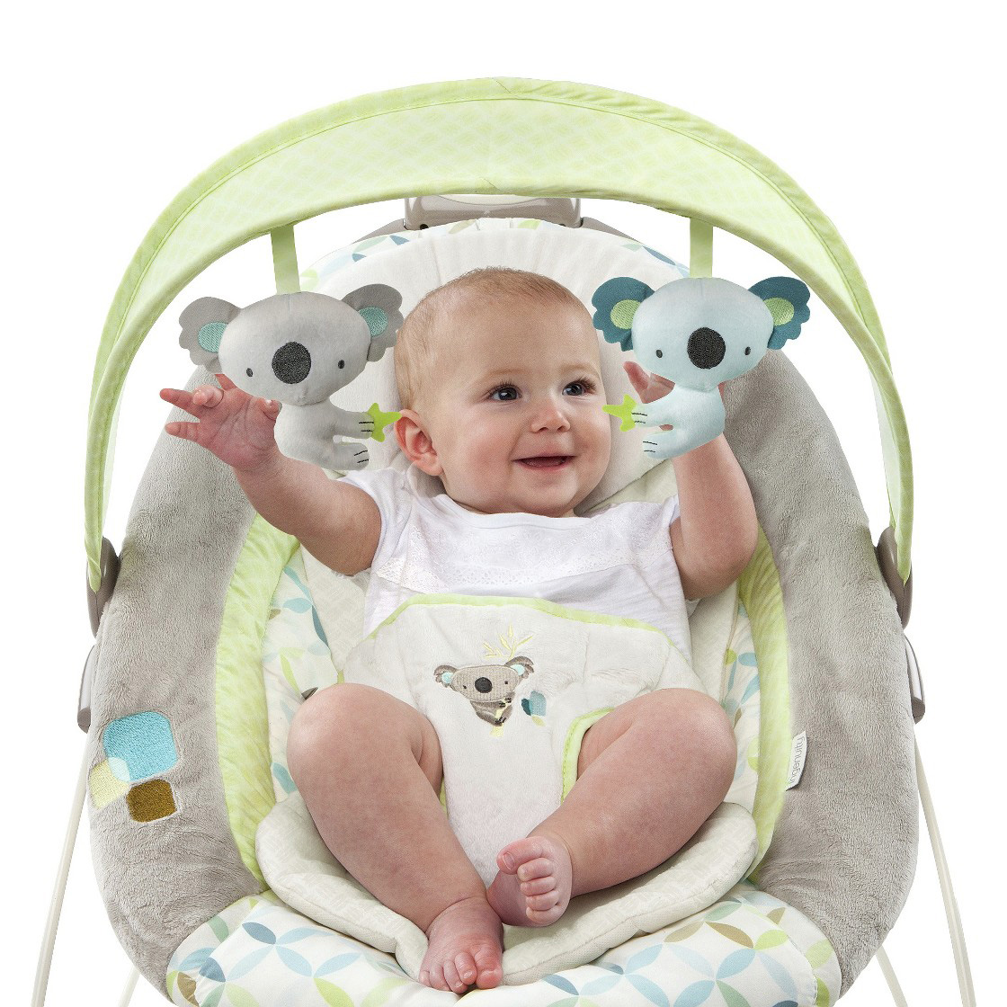 InGenuity by Bright Starts Pametna bebi ležaljka sa melodijama i vibracijom Brighton - dodatni pogled