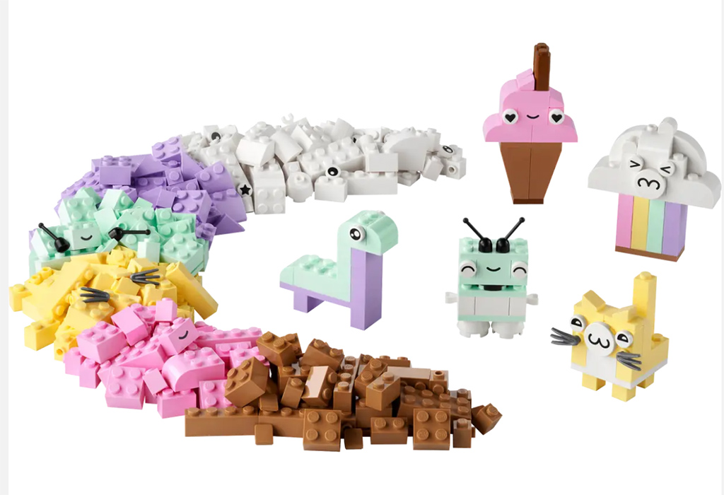 LEGO® Classic Kocke Kreativna pastelna zabava 11028 - dodatni pogled