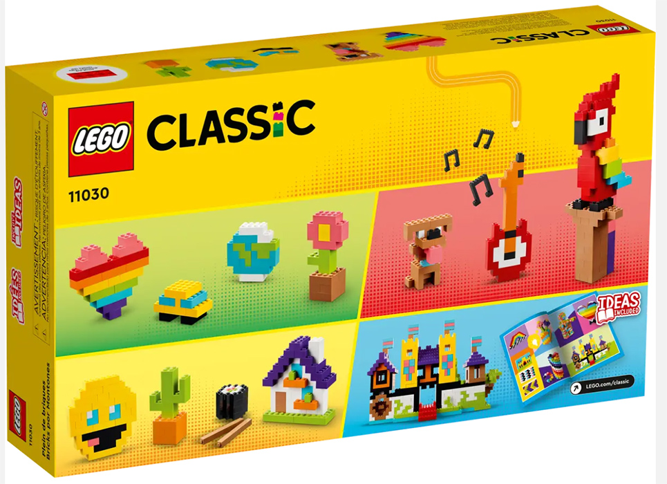 LEGO® Classic Kocke - Mnogo kockica 11030 - dodatni pogled