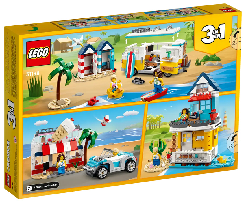 LEGO® Creator Kocke 3u1 Kamper za plažu 31138 - dodatni pogled