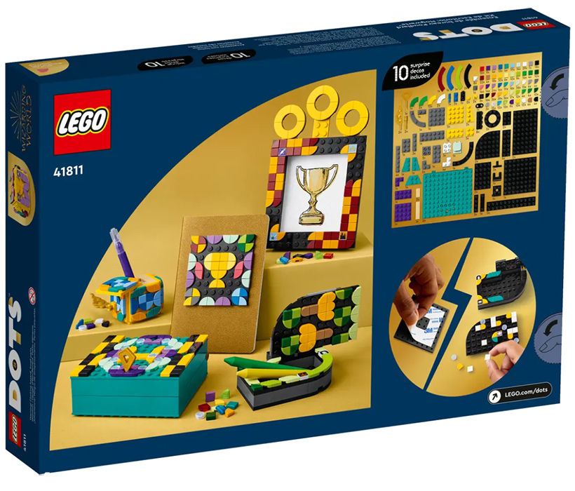 LEGO® Dots Harry Potter™ Kocke Komplet za radni sto 41811 - dodatni pogled