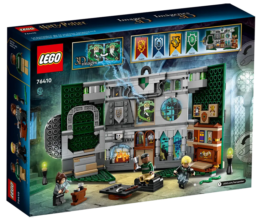 LEGO® Harry Potter™ Kocke Zastava Sliterina 76410 - dodatni pogled