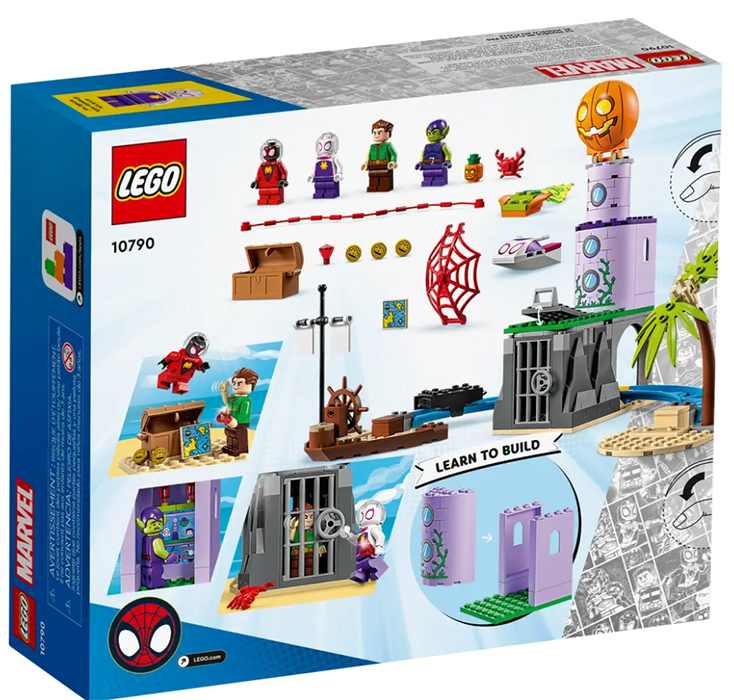 LEGO® Kocke Marvel Spajdermenov tim u svetioniku Zelenog Goblina 10790 - dodatni pogled