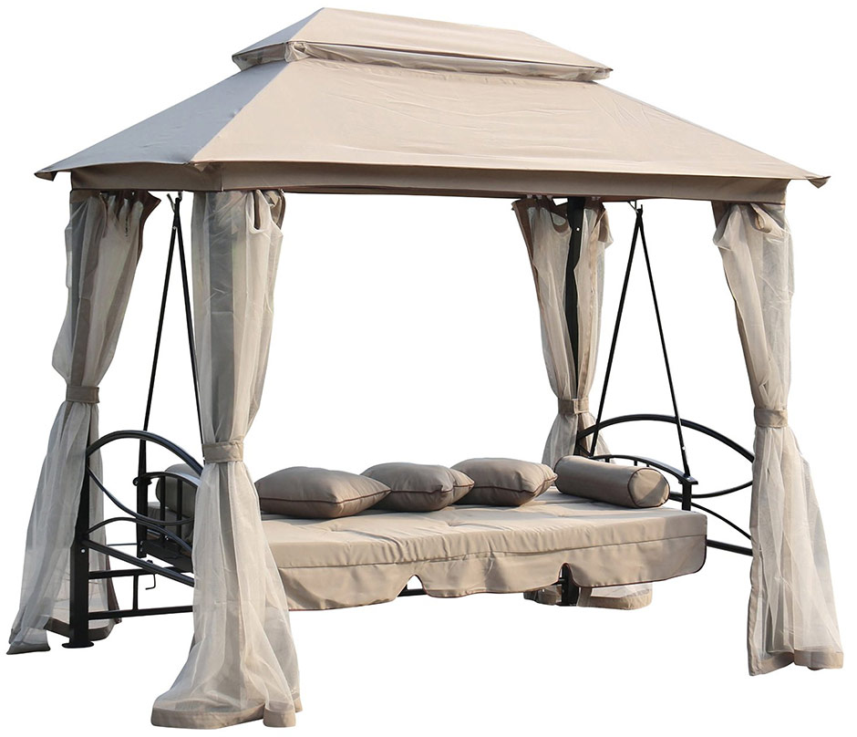 Baštenska Ljuljaška Krevet Sa Tendom i Baldahinima Coimbra - dodatni pogled