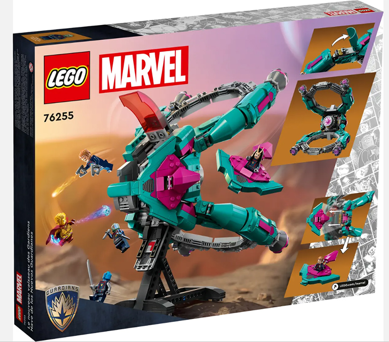 LEGO® Kocke Marvel Čuvari galaksije - Novi brod 76255 - dodatni pogled