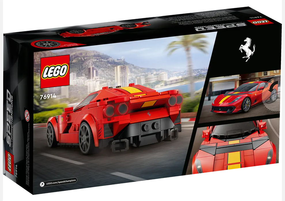 LEGO® Speed Champions Kocke Automobil Ferrari 812 Competizione 76914 - dodatni pogled