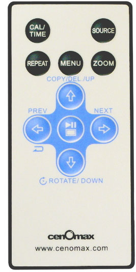 Digitalni foto ram CenoMax - dodatni pogled