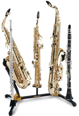 Hercules DS538 dupli stalak za saksofon - dodatni pogled