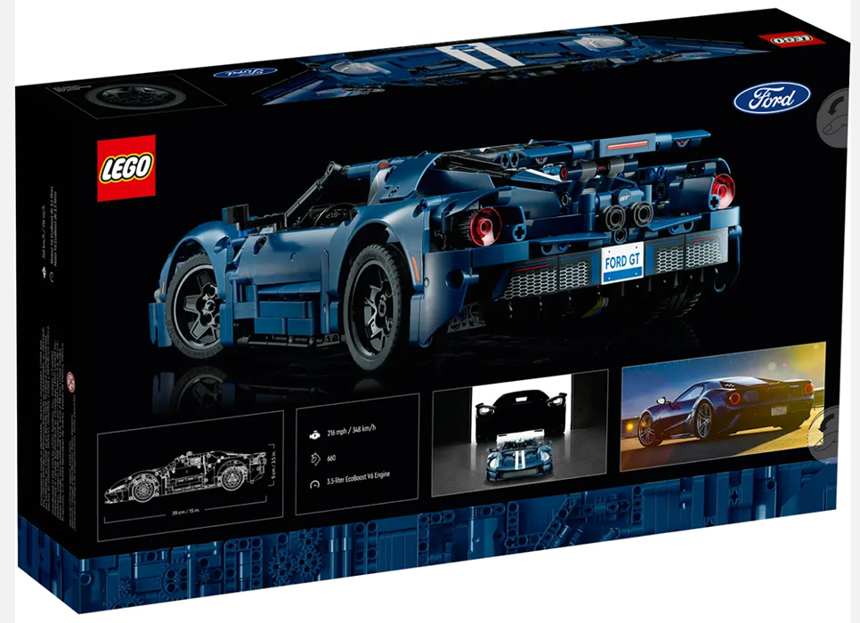 LEGO® Technic™ Kocke Sportski automobil 2022 Ford GT 42154 - dodatni pogled