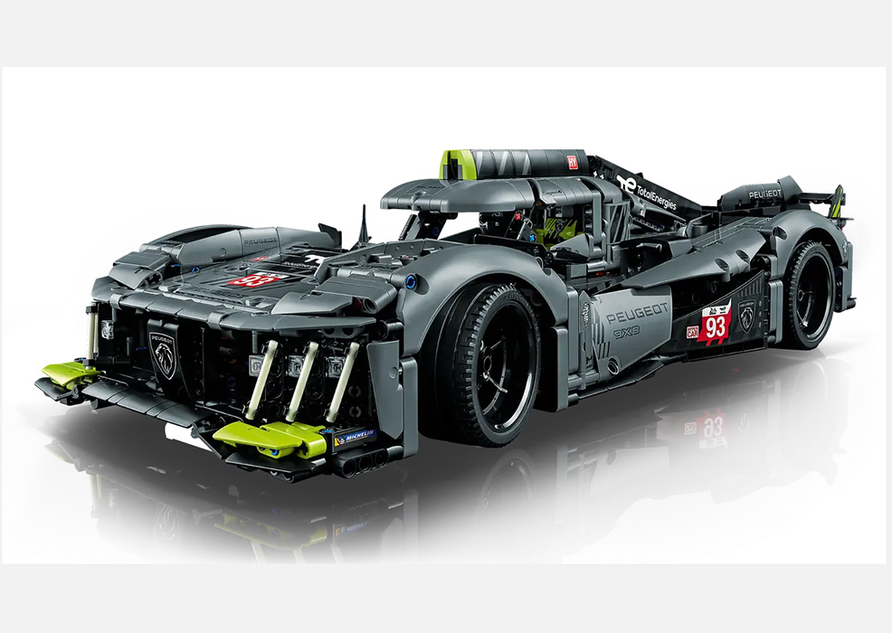 LEGO® Technic™ Kocke Hiper automobil PEUGEOT 9X8 24H Le Mans Hybrid Hypercar 42156 - dodatni pogled