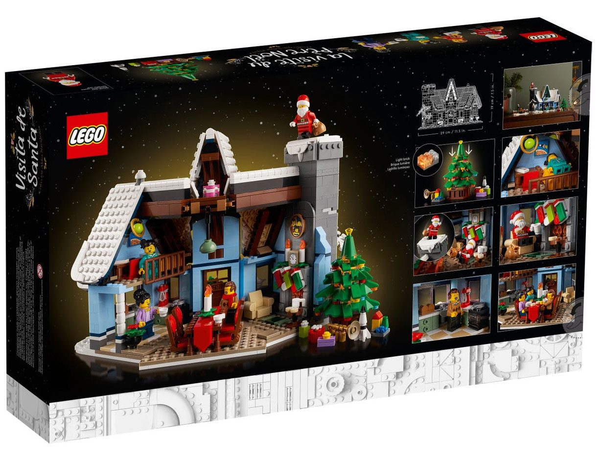 LEGO® Icons Kocke Deda Mraz dolazi 10293 - dodatni pogled