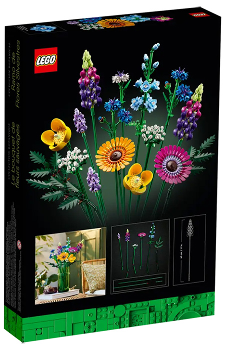 LEGO® Icons Kocke Buket divljeg cveća 10313 - dodatni pogled