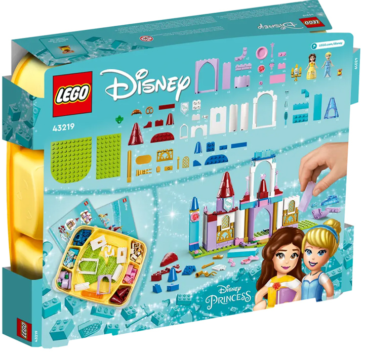 LEGO® Disney Kocke Kreativni zamkovi Diznijevih princeza 43219 - dodatni pogled