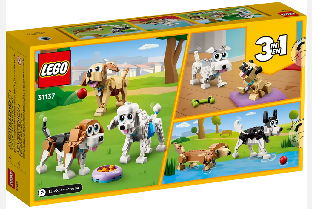 LEGO® Creator Kocke 3u1 Neodoljivi psi 31137 - dodatni pogled