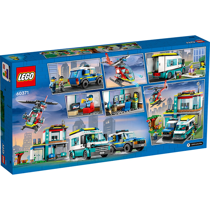 LEGO® City Kocke Štab vozila za hitne slučajeve 60371 - dodatni pogled