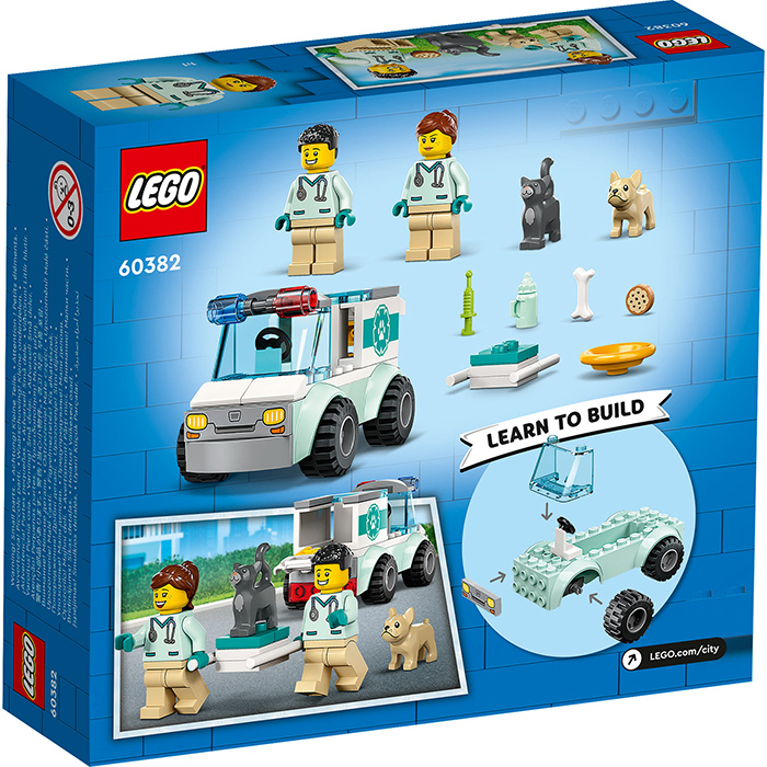 LEGO® City Kocke Veterinarski kombi 60382 - dodatni pogled