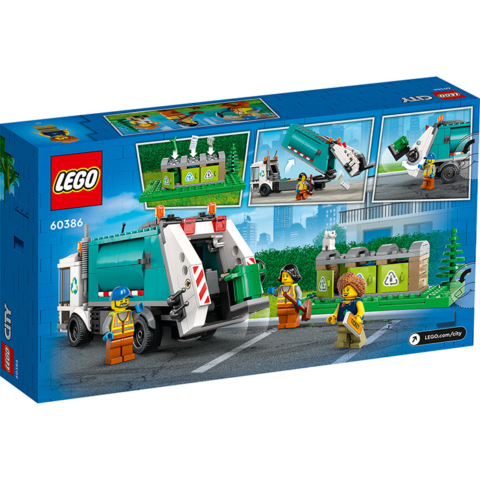 LEGO® City Kocke Kamion za reciklažu 60386 - dodatni pogled