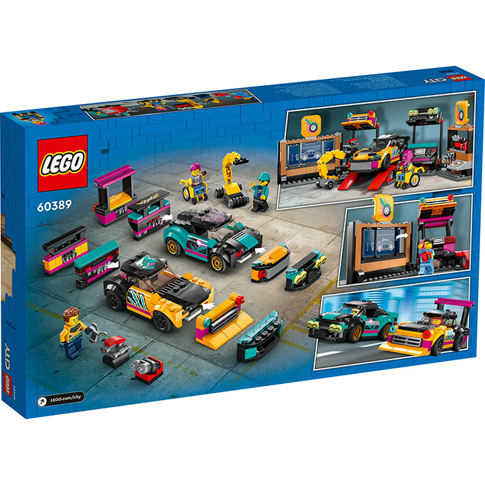 LEGO® City Kocke Garaža za prepravljanje automobila 60389 - dodatni pogled