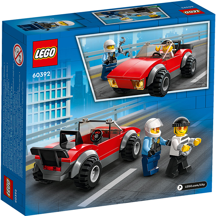 LEGO® City Kocke Policijska potera na motoru 60392 - dodatni pogled